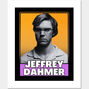 Jeffrey dahmer (retro) Posters and Art